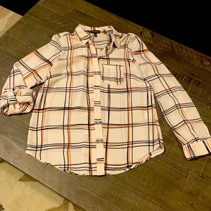 Cream colored blouse size Small